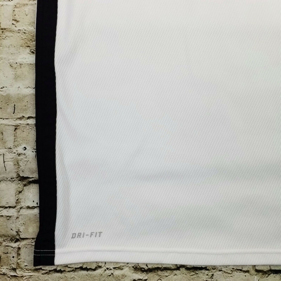 Nike Dri Fit Short Sleeve Pittsburg Steelers Logo Polo Shirt Mens White Small - Picture 8 of 13